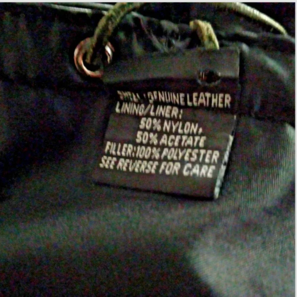 Hot Leathers Womens Fringe Leather Vest M Black Red Rose Lace UP Sides Snaps EUC - Picture 12 of 16